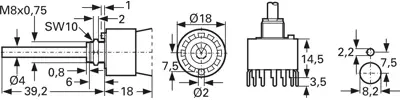 01-1183-20 ELMA Rotary Switches and Selector Switches Image 3