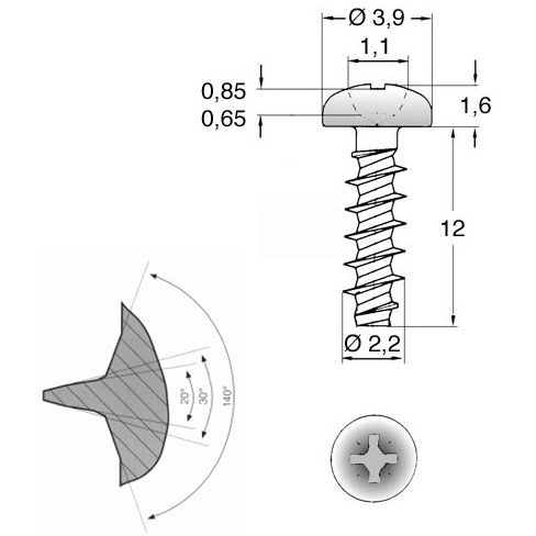 001.93.151 Ettinger Screws, Threaded Rods Image 2