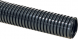 Corrugated hose, inside Ø 6.3 mm, outside Ø 10 mm, BR 15 mm, polyamide, black