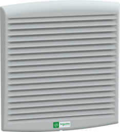 ClimaSys forced vent. IP54, 300m3/h, 24V DC, with outlet grille and filter G2