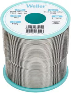 WSW SAC M1 1,2MM 500G Weller Solder Wires