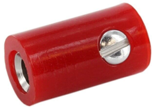 2.8 mm jack, screw connection, 0.05-0.25 mm², red, 717725