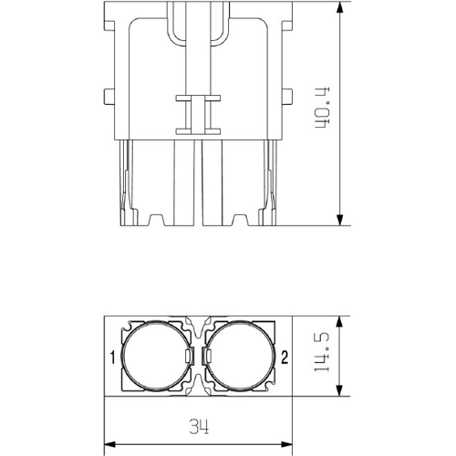 2667180000 Weidmüller Interface Connectors, Bus Connectors Image 2