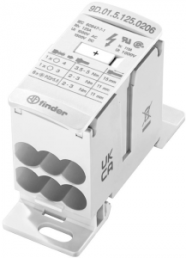 Terminal block, 8 pole, 10-35 mm², AWG 8-2, straight, 125 A, 1500 V, 9D.01.5.125.0206