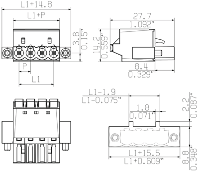 1017270000 Weidmüller PCB Connection Systems Image 3