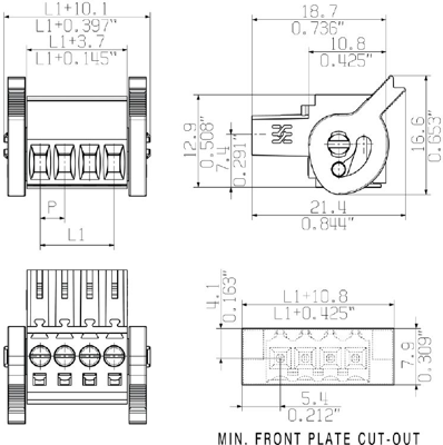 1687700000 Weidmüller PCB Connection Systems Image 3