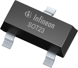 Hall effect sensor, -2 to 2 mT, 3-32 V, TLE4961-1M, SOT-23-3, -40 to 170 °C