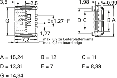 214014 ERNI PCB Connection Systems Image 2