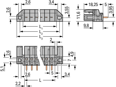 232-153/047-000 WAGO PCB Connection Systems Image 2
