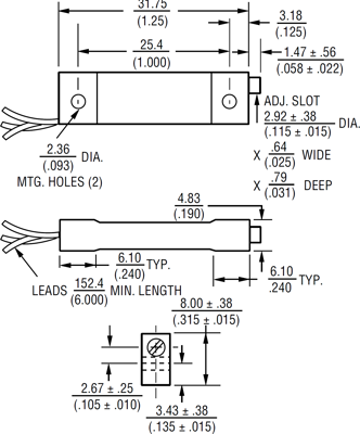 3059L-1-502MLF Bourns Electronics GmbH Trimmer Potentiometers Image 2