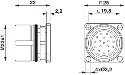 1619951 Phoenix Contact Other Circular Connectors Image 2