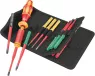 VDE torque screwdriver kit, different sizes, Phillips/Pozidriv/slotted/TORX, BL 157 mm, 05006605001