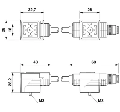 1458143 Phoenix Contact Sensor-Actuator Cables Image 2