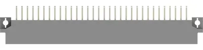 9-1393644-4 AMP DIN PCB Connectors Image 3