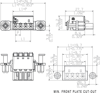 1353330000 Weidmüller PCB Connection Systems Image 3
