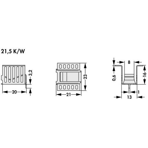 FK 269 MI 220 H Fischer Elektronik Heat Sinks Image 2