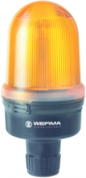 LED double flashing light, Ø 98 mm, yellow, 24 VDC, IP65