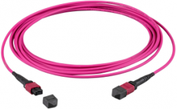 FO patch cable, MTP-F to MTP-F, 0.5 m, OM3, singlemode