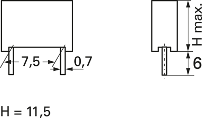 MKT1818510065 Vishay Film Capacitors Image 2