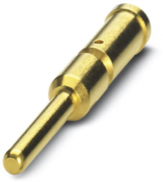 Pin contact, 0.25-1.0 mm², AWG 24-18, crimp connection, gold-plated, 1621579