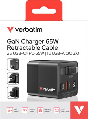 32217 Verbatim USB Chargers Image 1