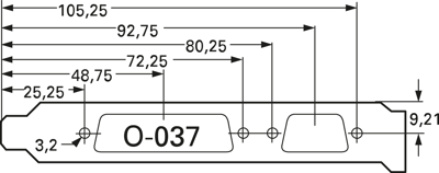 10037374 Fischer Elektronik PCB Fasteners