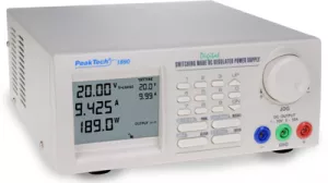 P 1890 PeakTech Bench Power Supplies and Loads