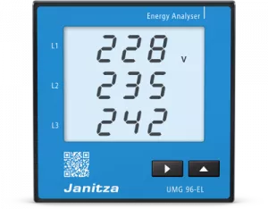 UMG 96-EL, 90-277V (UL) Janitza Power Analysers