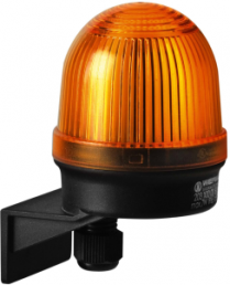 Continuous light, Ø 57 mm, yellow, 12-230 V AC/DC, BA15d, IP65