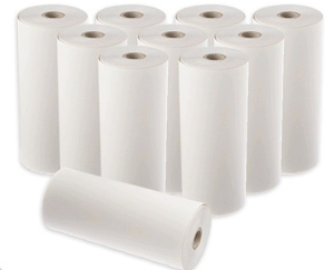 Thermal paper rolls, 122 mm, tape black, 30 m, Z722S