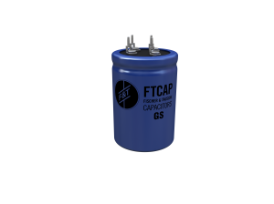 Electrolytic capacitor, 100 µF, 385 V (DC), ±20 %, can, Ø 25 mm