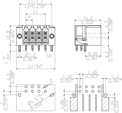 1289520000 Weidmüller PCB Connection Systems Image 2