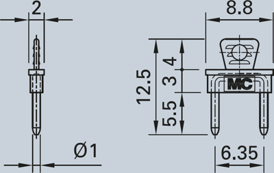 24.0038-28 Stäubli Electrical Connectors Short Circuit Connectors Image 2