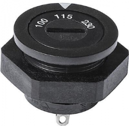 Voltage selector switch, 3 stage, On-On-On, 10 A, 250 V, 0033.4014