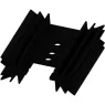 SK 104 38,1 LS Fischer Elektronik Heat Sinks