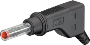 4 mm plug, screw connection, 1.0 mm², CAT II, purple, 66.9327-26