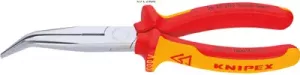 26 26 200 Knipex Flat Nose Pliers, Snipe Nose Pliers, Round Nose Pliers, Needle Nose Pliers