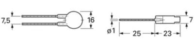 B57238S0150M000 TDK (EPCOS) NTC Thermistors