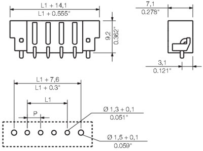 1863360000 Weidmüller PCB Connection Systems Image 3