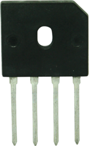 Diotec bridge rectifier, 35 V, 12 A, SIL, GBU12A