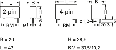 B32676G1475K000 TDK (EPCOS) Film Capacitors Image 2