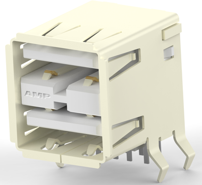 5787617-4 AMP USB Connectors, PC Connectors Image 1