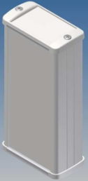 Aluminum Profile enclosure, (L x W x H) 125 x 59.9 x 30.9 mm, white (RAL 9002), IP65, TEKAM 13.7