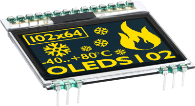 EA OLEDS102-6GGA DISPLAY VISIONS OLED Displays