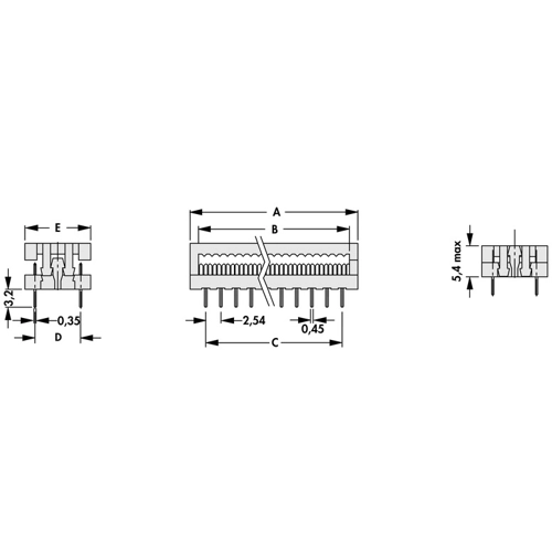 KK 18 Z Fischer Elektronik PCB Connection Systems Image 2