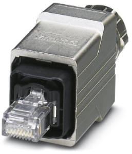 Plug, RJ45, 4 pole, 4P4C, Cat 5, IDC connection, 1403366