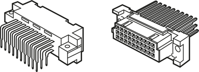 384226 ERNI DIN PCB Connectors Image 2