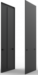 Varistar CP Side Panel w/ Quick-Release Fastenerand Lock, RAL 7021, 33 U, 1600H, 800D