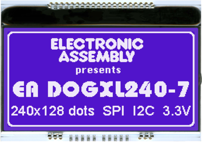 EA DOGXL240B-7 DISPLAY VISIONS LED-Modules