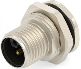 Circular connector, 4 pole, solder connection, straight, T4140L12041-000